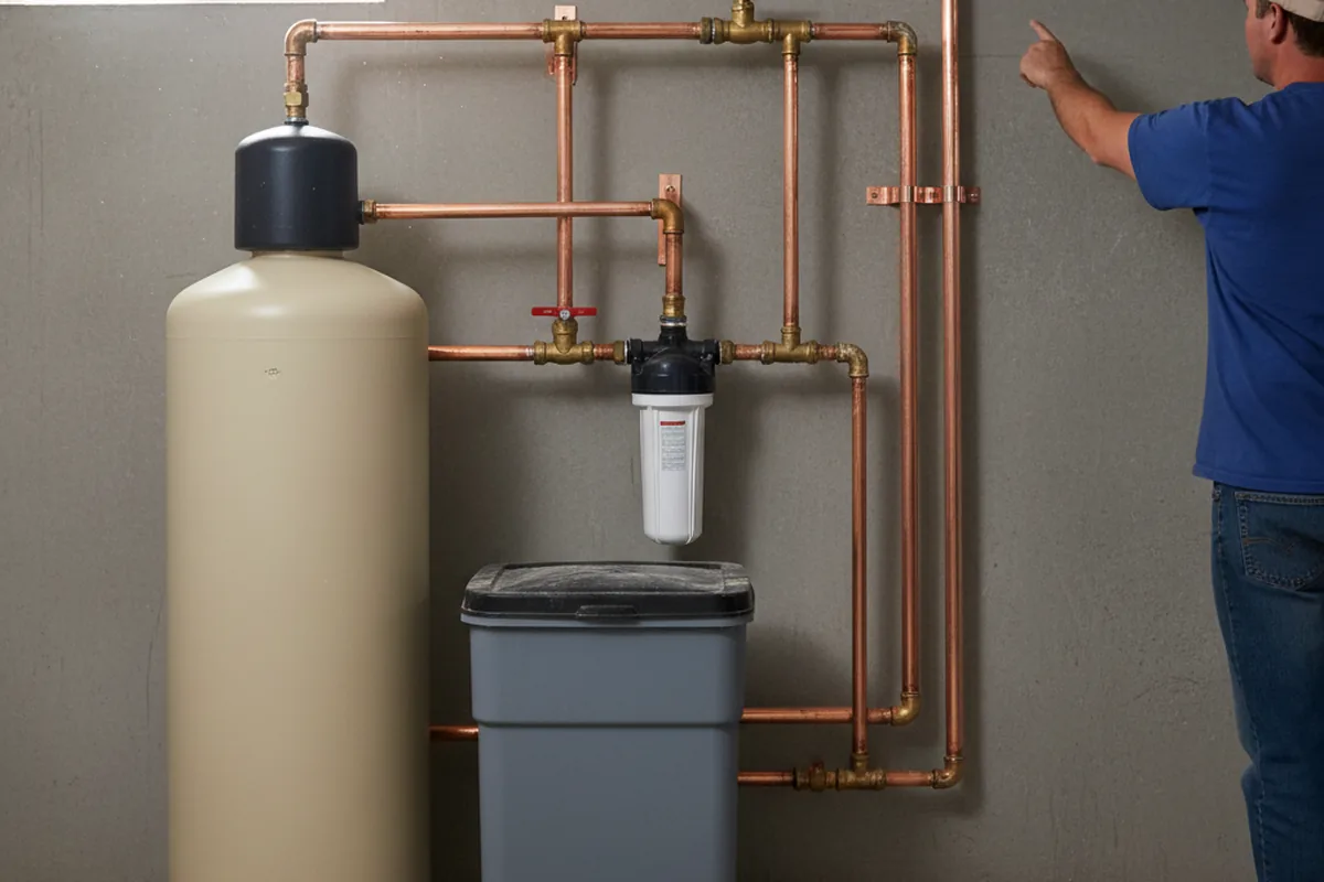 Whole-house water treatment system installed in Taylor
